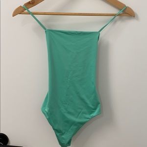 Aritzia Wilfred bodysuit nylon spandex